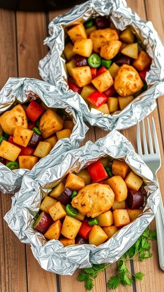 Air Fryer Tin Foil Dinner Recipe